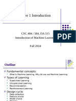 Lecture01 Introduction To Machine Learning (Chapter1)