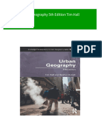 Buy Ebook Urban Geography 5th Edition Tim Hall Cheap Price