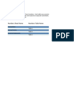 BUS 230 Excel Project (Blank Template)