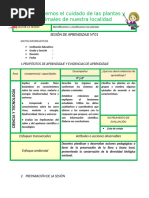 Promovemos El Cuidado de Las Plantas y Animales de Nuestra Localidad