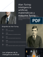 Alan Turing Inteligencia Artificial Matematicas y Maquina Turing