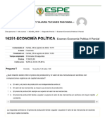 Examen Economia Politica II Parcial - Revisión Del Intento - Aula