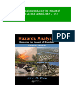 Hazards Analysis Reducing The Impact of Disasters Second Edition John C Pine Download PDF