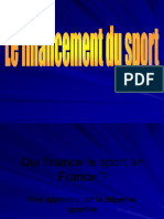 Financement Du Sport en France 2020