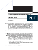 Pentecostalismo No Brasil Numa Perspecti