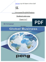 Instructor Manual For Global Business 5th Edition Mike W Peng