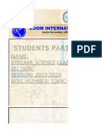 3324chemistry Project