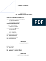 Investigacion Tabla de Contenido