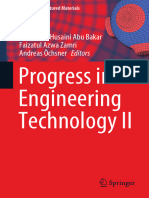 Progress in Engineering Technology Ii.-Springer Nature (2020)