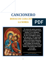 Cancionero Bodas de Cana