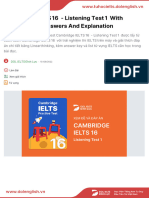 CAM16 - Listening Test 1