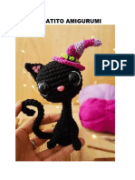 Gatita Halloween PDF Amigurumi Patron Gratis