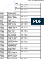 Planilla de Servicio Prevencional