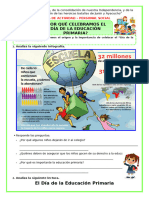 Ficha-Mart-Ps-Por Qué Celebramos El Día de La Educación Primaria