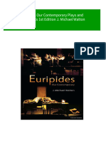 (Ebooks PDF) Download Euripides Our Contemporary Plays and Playwrights 1st Edition J. Michael Walton Full Chapters