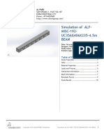 FEA-AF-0050-TRANSPORT BEAM ANALYSIS 4.5m (UC356x406x235) - 3m Under Support