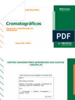 Métodos Cromatográficos - Separação e Identificação de Substâncias