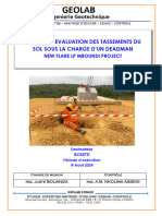 Rapport D'evaluation Des Tassements New Flare