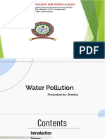 Water Pollution 