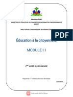 Education À La Citoyenneté (Module NS2) 2016 (OK)