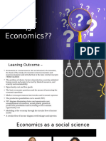 Unit 1.1 - Introduction To Economics