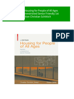 Full in Detail Housing For People of All Ages Flexible Unrestricted Senior Friendly 1st Edition Christian Schittich Ebook All Chapters