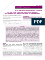 A Comparative Study of Two Resonance Frequency Analysis Instruments