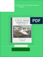 (FREE PDF Sample) Civil War America 1850 To 1875 1st Edition Richard F. Selcer Ebooks