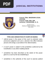 Jurisdiction of Courts 1