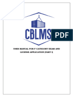 User Manual For F Categroy Exam and License Application (Part I) - 1693728419