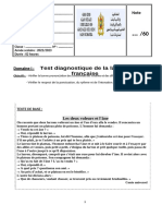 Evaluation Diagnostique - 1 Année de Collège