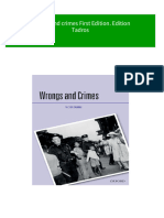 PDF Wrongs and Crimes First Edition. Edition Tadros Download