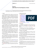 Evaluating The Under-Deck Fire Test Response of Deck Materials