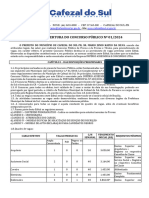 Edital de Abertura Do Concurso Público #01/2024