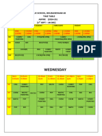 Aspire Timetable - 01.09.24