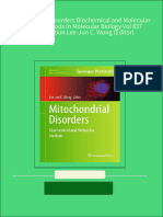 Mitochondrial Disorders Biochemical and Molecular Analysis Methods in Molecular Biology Vol 837 2012th Edition Lee-Jun C. Wong (Editor) Download PDF