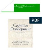 Cognitive Development 4th Edition John H. Flavell 2024 Scribd Download