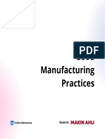 Good Manufacturing Practices (GMP)