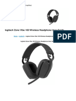 Zone Vibe 100 Wireless Headphone Manual