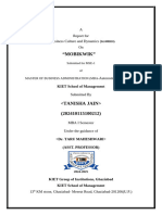 Business Culture & Dynamics Report MSE 1