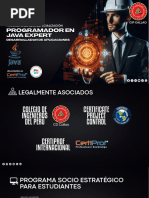 Brochure Programador en Java Expert Desarrollador de Aplicaciones