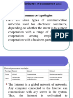 Electronic Commerce Topologies