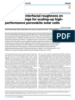 Influence of Interfacial Roughness On Slot-Die Coated PSC - Nature - Sangale - 2024 1