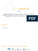 A1.1 Novembre - Leçon 6