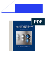 (Ebook PDF) A First Course in Probability 9th Edition All Chapter Instant Download