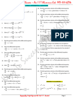 Linear Differential Equations 2025