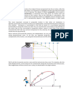 PROJECTILE-Motion Notes