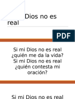 Si Mi Dios No Es Real