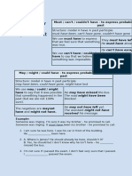 Modals For Deduction Past Grammar Drills - 73504