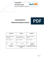 4600021021-P-OP-FF-30 Procedimiento de Operación Hidrolavadora REV 2 Actulizado